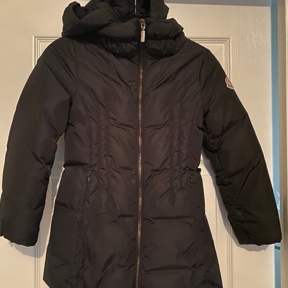 MONCLER girls hooded puffer size 8